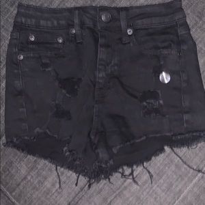 Aero black shorts
